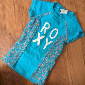 2/$15 Roxy Girls Rash Guard 2T